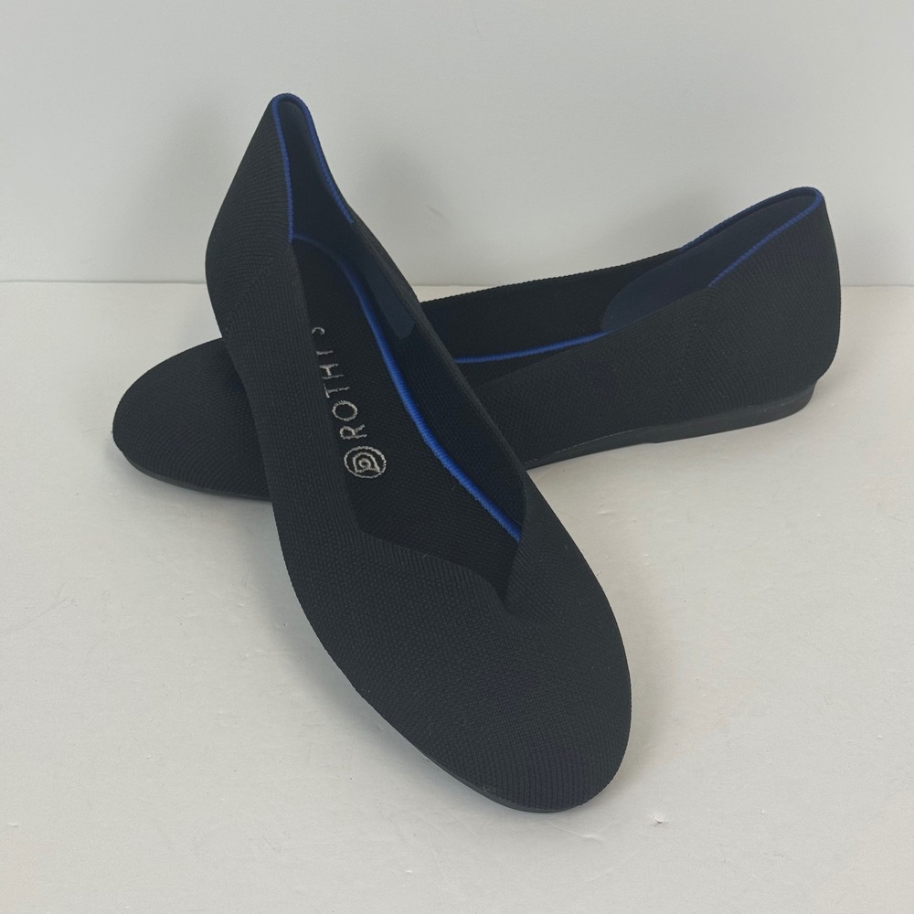 Rothy's Black Slip-On Women's Flats